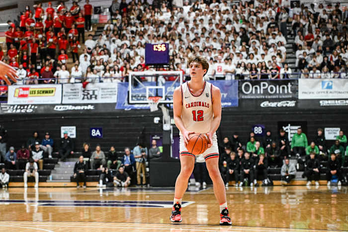 Lincoln Gresham 6A Oregon boys basketball quarterfinal Naji Saker -60